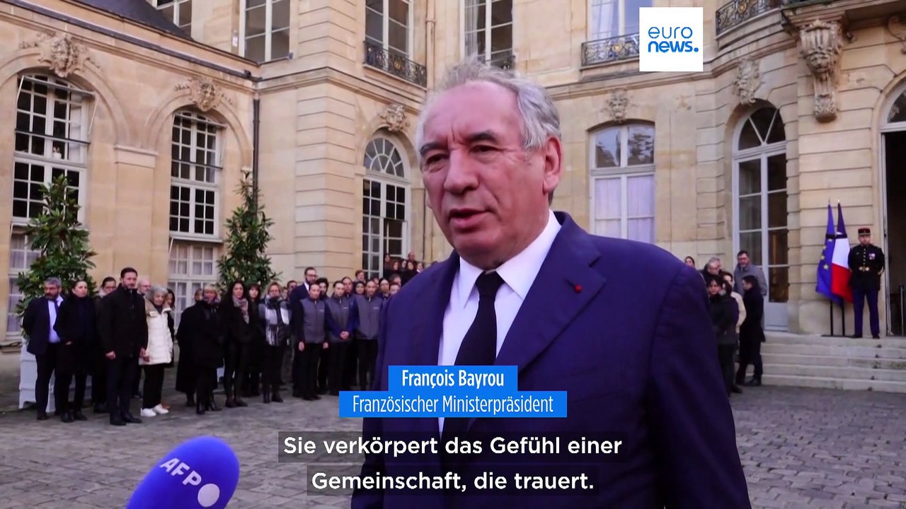 Nationaler Trauertag in Frankreich für die Opfer in Mayotte