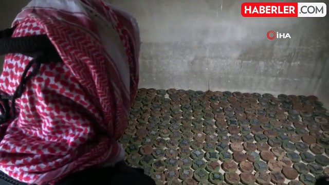 PKK/YPG Münbiç'te zeytin bahçelerine yüzlerce mayın döşedi