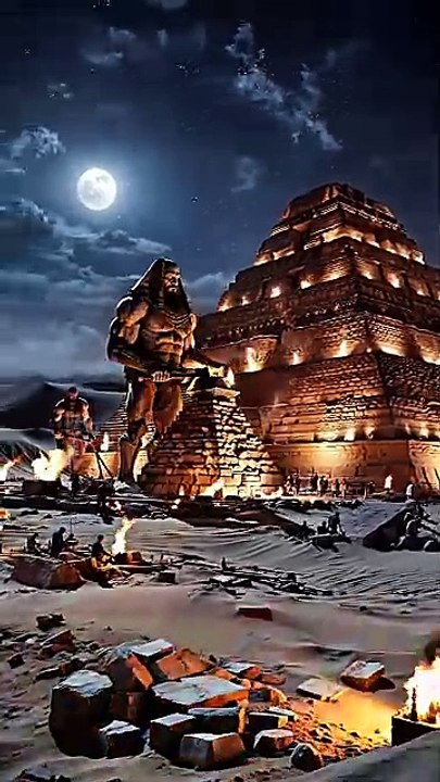 Building Ancient Pyramids With Dinosaurs(720P_HD)