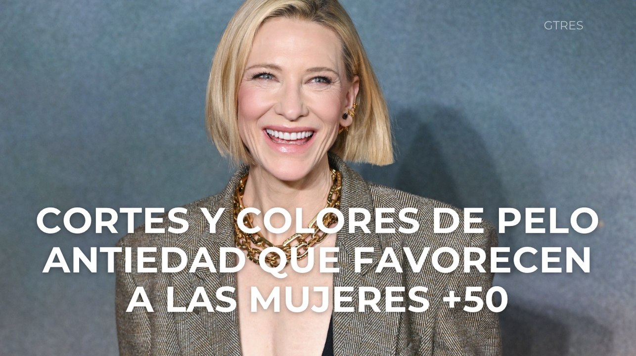 Cortes y colores de pelo antiedad que favorecen a las mujeres a partir de los 50
