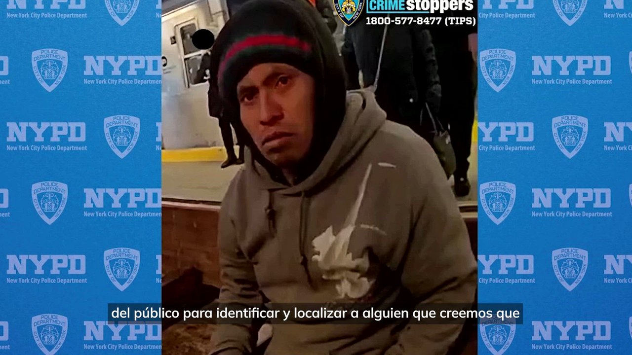 Detenido un hombre por quemar viva a una mujer en el metro de Nueva York