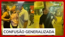 Vídeo mostra confusão entre Felipe Franco, Inaê Barros e seguranças em show no Allianz Parque