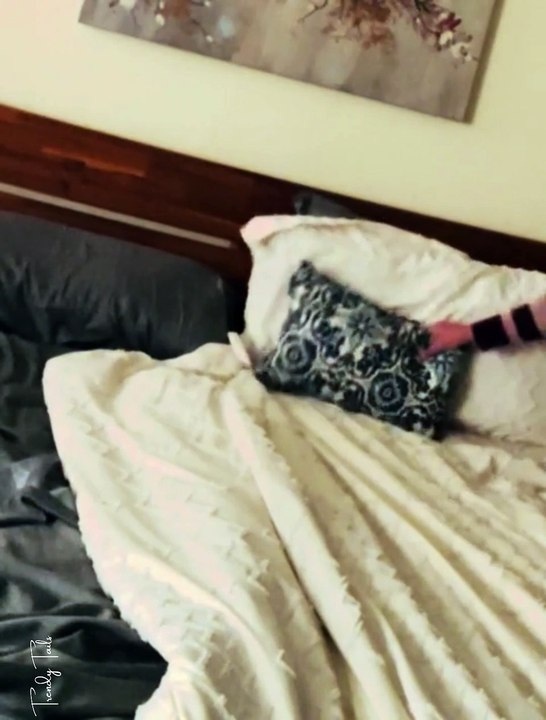 Making the bed