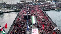 1 OCAK'TA GALATA'DA GAZZE YÜRÜYÜŞÜ | Yüz binlerce kişi İsrail'in katliamına 