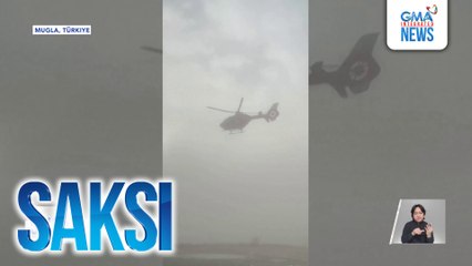Helicopter, nasalpok ang isang ospital bago bumagsak; apat, patay | Saksi