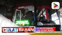 PITX, patuloy na dinadagsa ng mga biyahero na uuwi ng probinsya ngayong holiday season