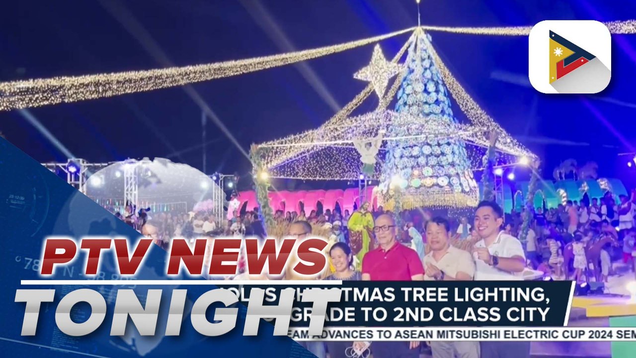 Danao holds Christmas Tree Lighting, celebrates upgrade to 2nd-class city