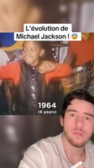 L’evolution de michael jackson !