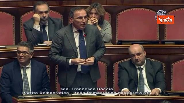 Boccia (PD) in Senato: Manovra arrivata morta, Parlamento umiliato dal Governo