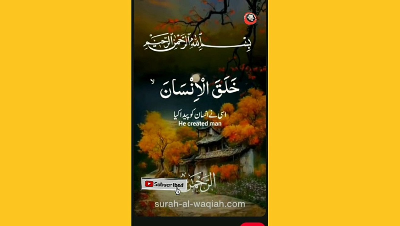 Sure Rahman ||Beutiful Recitation || viqarishaq