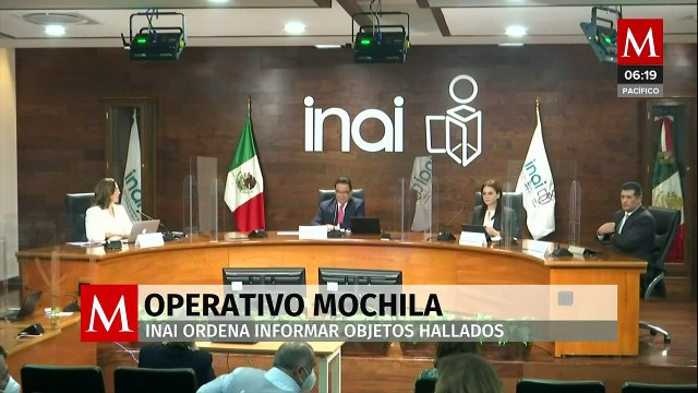 La SEP deberá informar sobre los objetos encontrados en operativos de revisión de mochilas, ordena el INAI