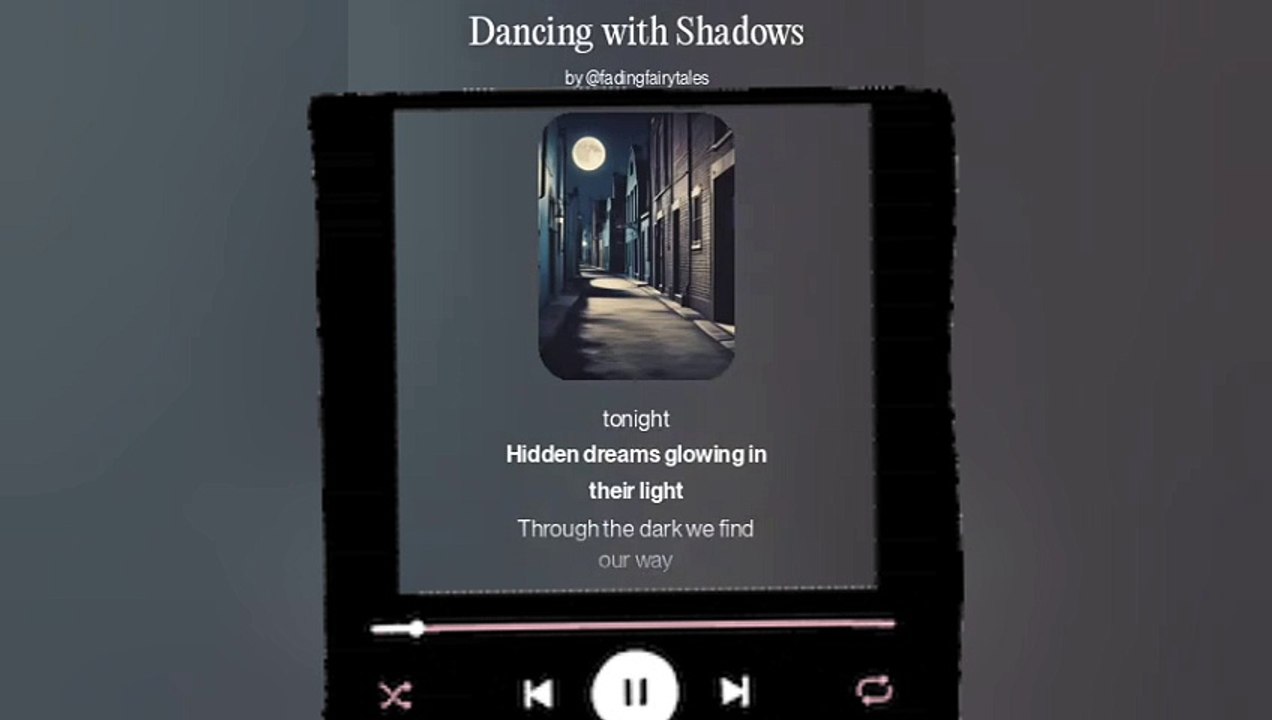 Dancing with shadow