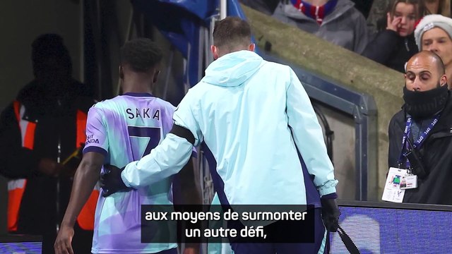 Arteta : “Bukayo Saka sera absent pendant de nombreuses semaines”