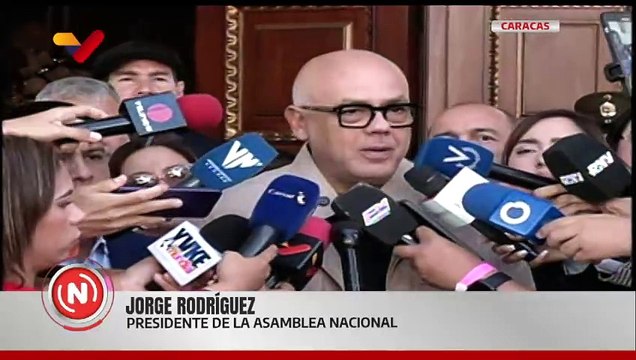 Jorge Rodríguez: La AN solicitará al MP la aplicación de la Ley Libertador Simón Bolívar