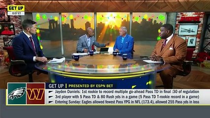 Jayden Daniels in the BIGGEST moments, SHINES the brightest! - Rex Ryan | Get Up