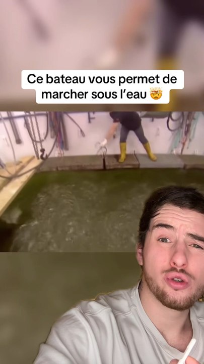 Ce bateau vous permet de marcher sous l’eau !