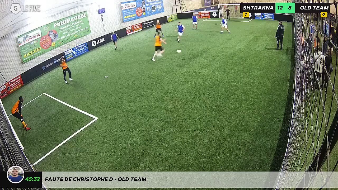 Faute de Christophe D - Old Team