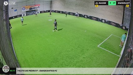 Faute de Pedro P - Emigrantes Fc