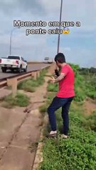 Sobe para 16 o número de desaparecidos após queda de ponte; vídeos registram o desastre