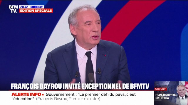 François Bayrou: Manuel Valls est une personnalité un peu kamikaze (…) qui accepte de prendre des risques