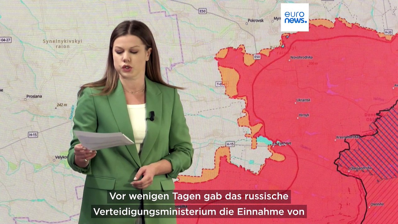 Russland rückt weiter in Donezk vor - zu einem hohen Preis