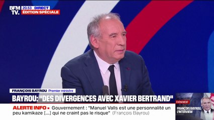 François Bayrou à propos des électeurs du RN et de LFI: "Je ne considère pas qu'ils sont extérieurs au peuple français"