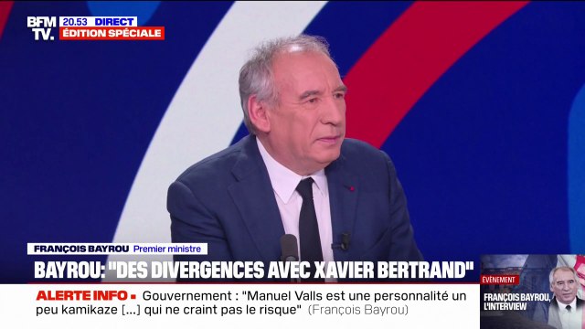 François Bayrou à propos des électeurs du RN et de LFI: Je ne considère pas qu'ils sont extérieurs au peuple français