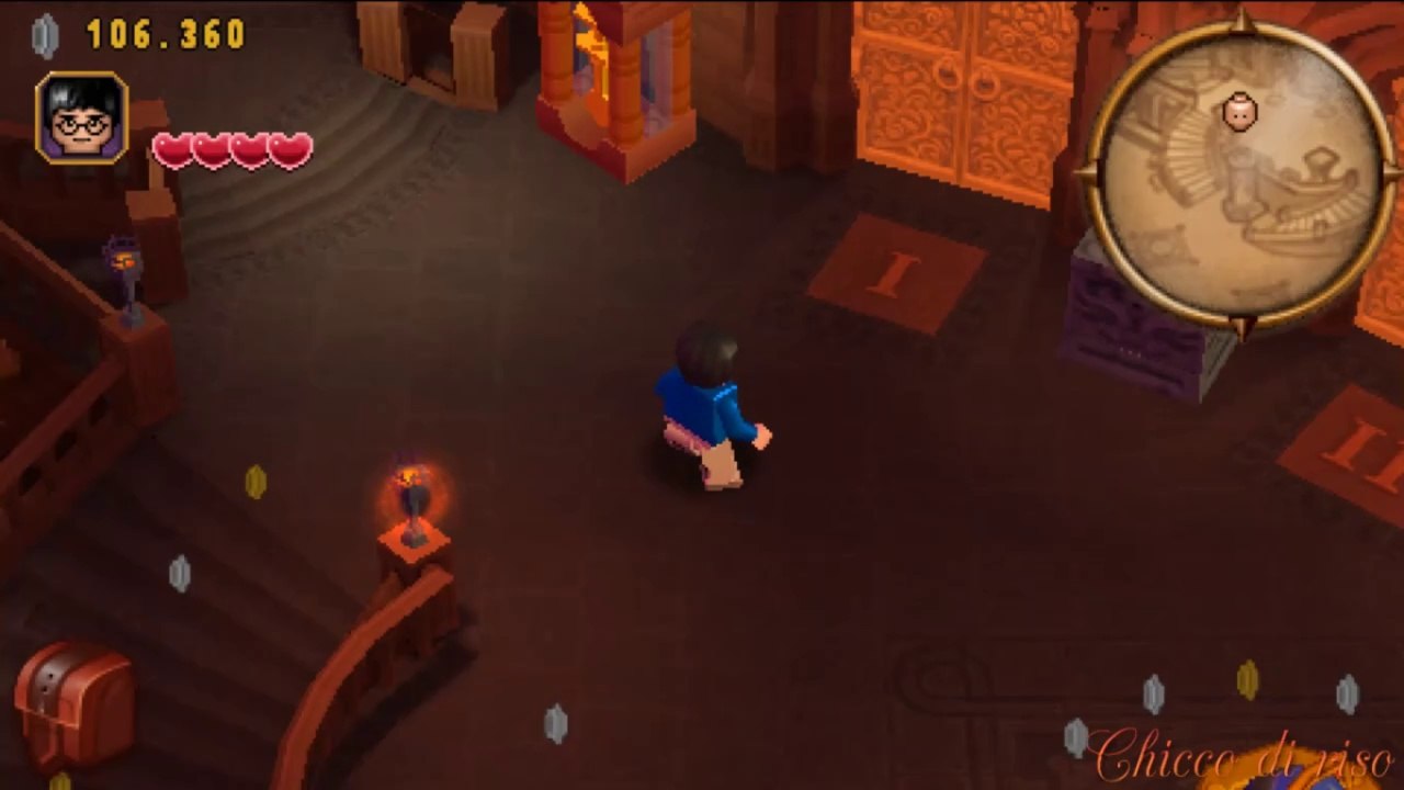 Lego Harry Potter e la Pietra Filosofale  (PSP) -il binario 9 3\4- P.4 ITA