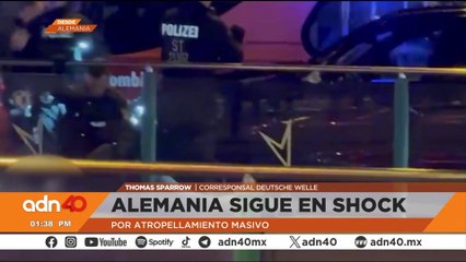 Alemania sigue en shock tras el atropellamiento masivo en un mercado navideño