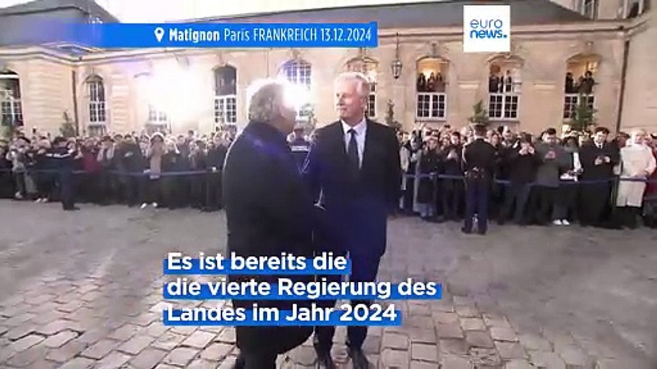 Frankreich: Die 4. Regierung des Jahres 2024 steht