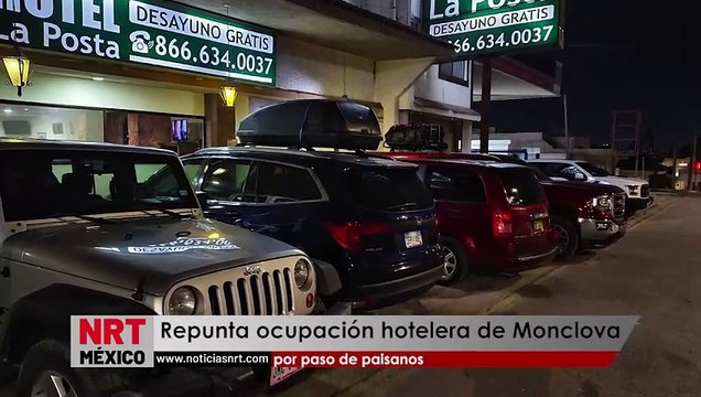 Repunta ocupación hotelera de Monclova por paso de paisanos