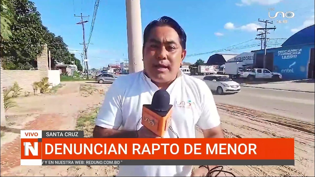 menor raptada
