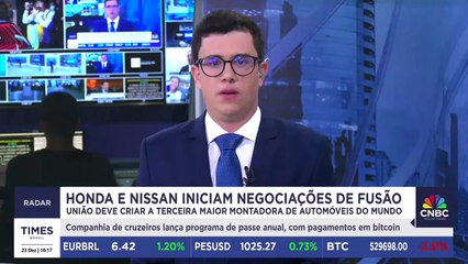 É um choque grande para toda a indústria como um todo, diz especialista sobre fusão Honda e Nissan