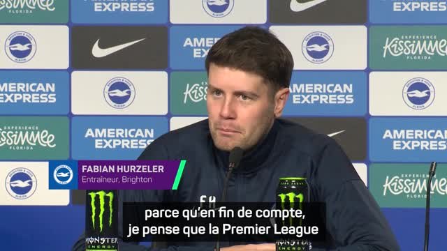 Brighton - Hurzeler : “C'est un privilège de travailler durant cette période”