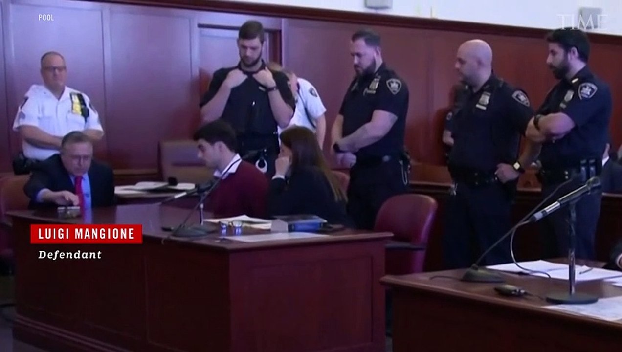 Luigi Mangione Pleads Not Guilty to State Murder and Terror Charges