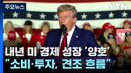 "내년 미국 경제성장 양호...관세는 3분기쯤 부과" / YTN