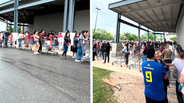 Costco envuelto en caos debido a las fiestas navideñas con largas filas