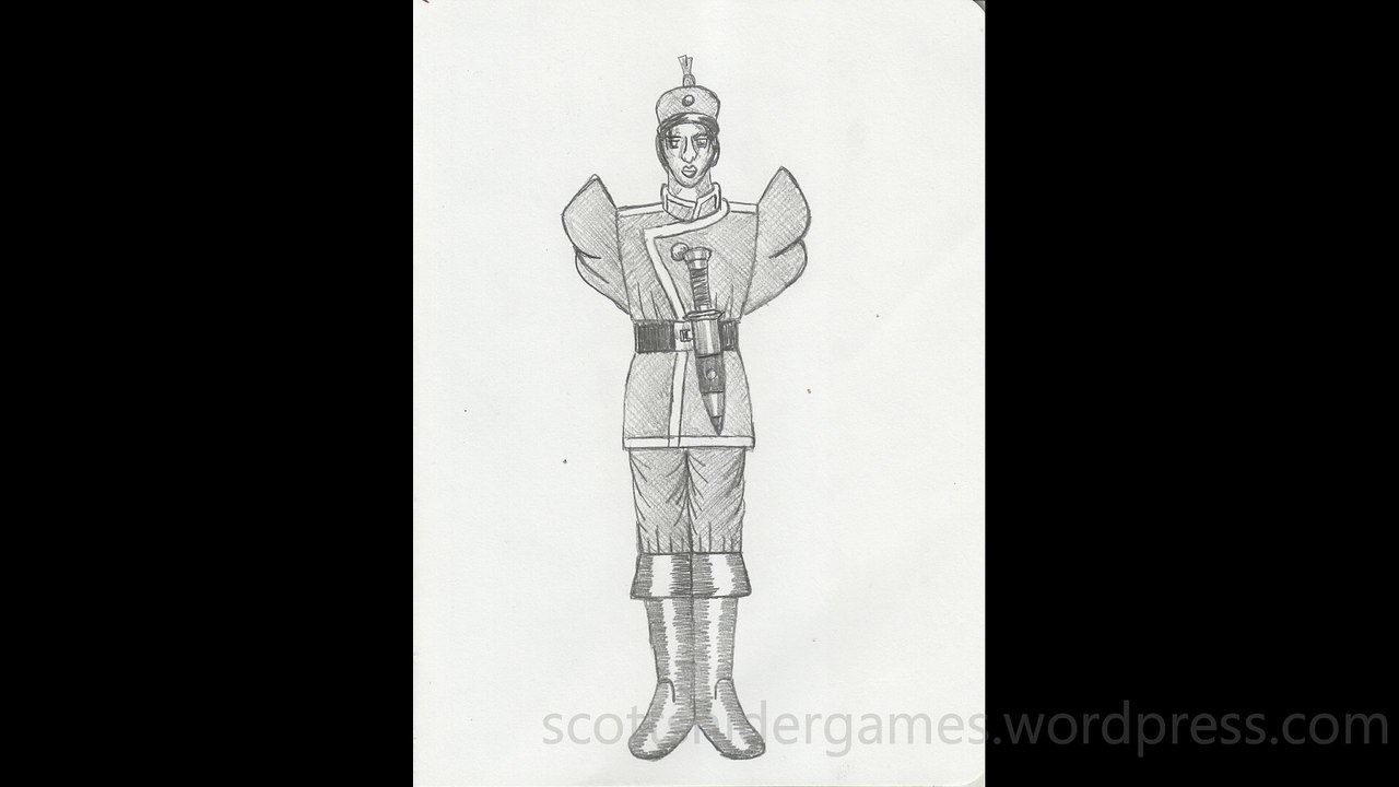 Soldier Pencil Sketch Video #552 (12-23-2024)