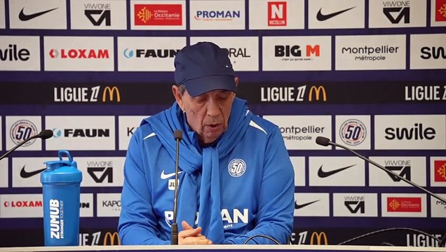 Point presse _ Jean-Louis Gasset avant Le Puy Foot 43 vs MHSC (Coupe)