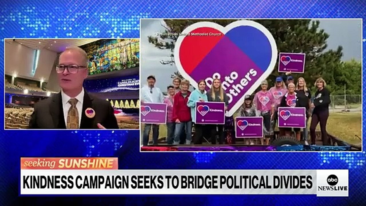 Kindness campaign seeks to bridge political divides