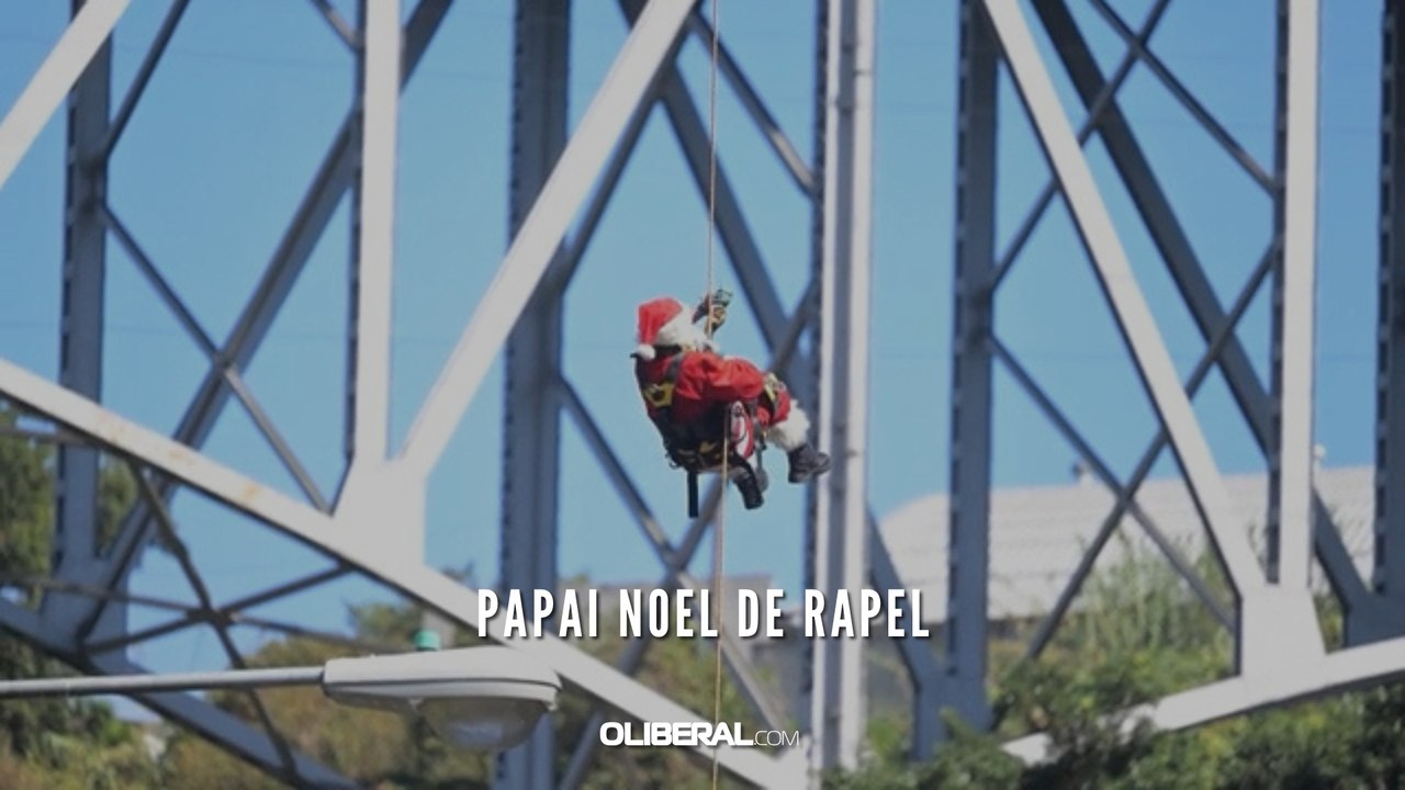 Papai Noel de rapel