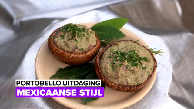 Portobello uitdaging: op zijn mexicaans