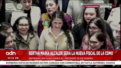🚨¡Última Hora! Bertha María Alcalde será la nueva Fiscal de la CDMX