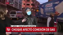 En dos calles empinadas de La Paz camiones sufren accidentes y ponen es zozobra a los vecinos del lugar