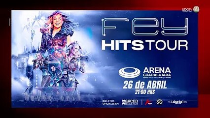 En su Hits Tour 2025, Fey celebrará 30 años de pop en Guadalajara