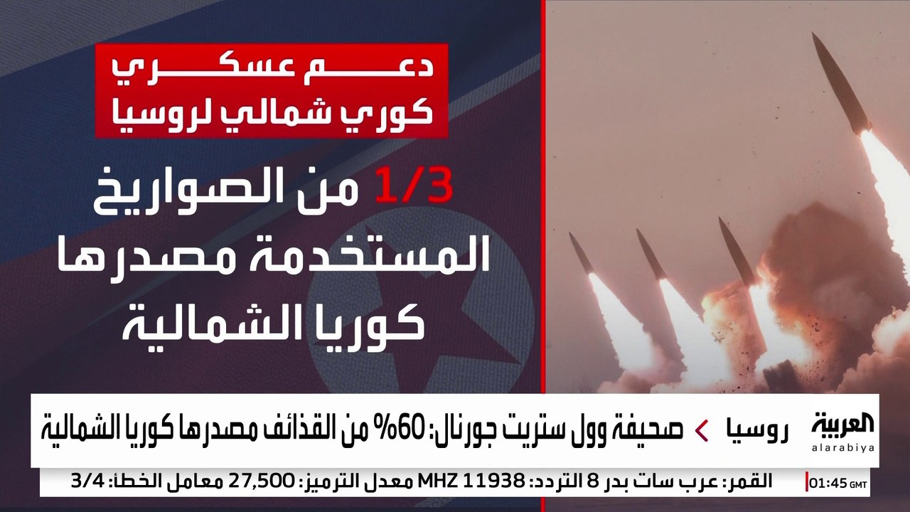 مصانع كوريا الشمالية تعمل بلا توقف لإمداد روسيا باحتياجاتها لمواصلة حرب أوكرانيا