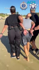 Man tries 'slippery' ocean escape in $34m meth bust