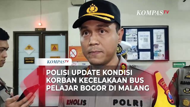 Polisi Ungkap Kondisi Korban Kecelakaan Bus Pelajar Bogor di Tol Pandaan Malang