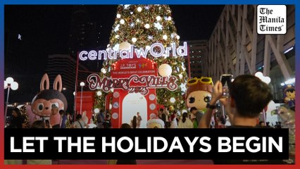 Festive Christmas celebrations kick off in Bangkok