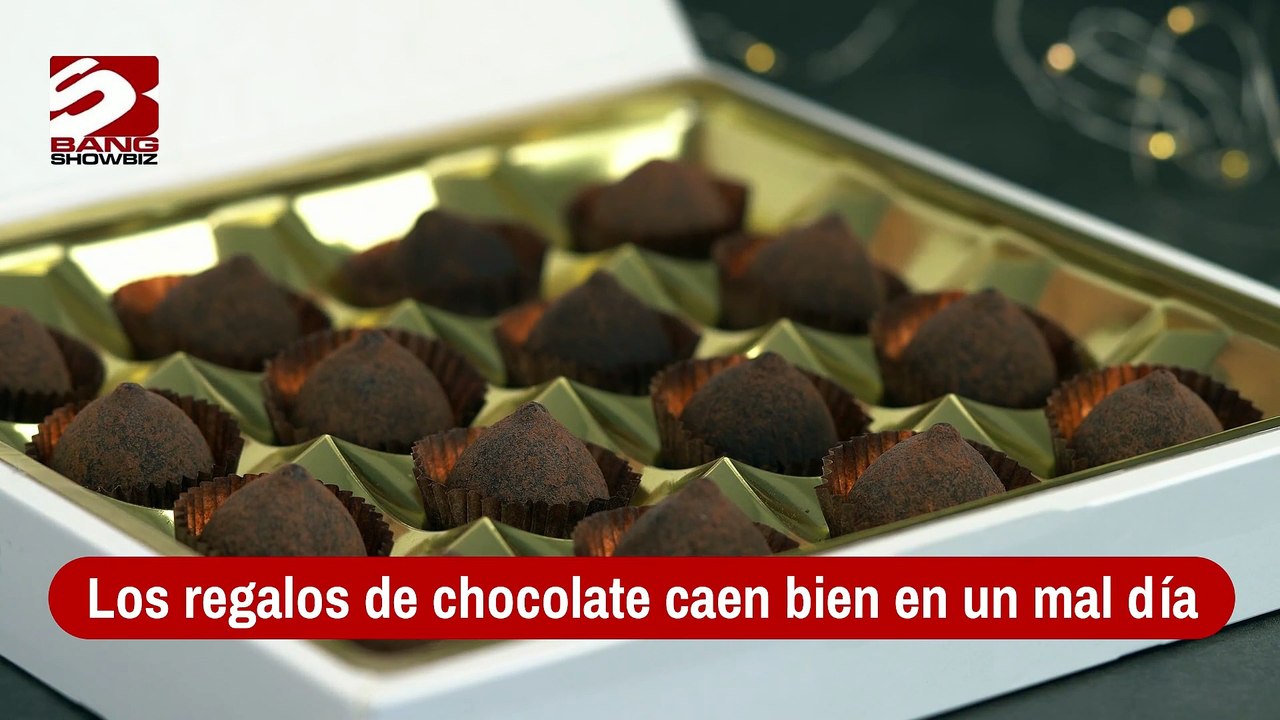 Los regalos de chocolate caen bien en un mal día